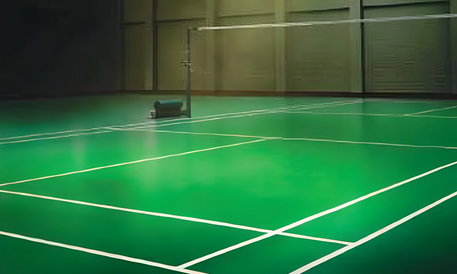 Badminton court